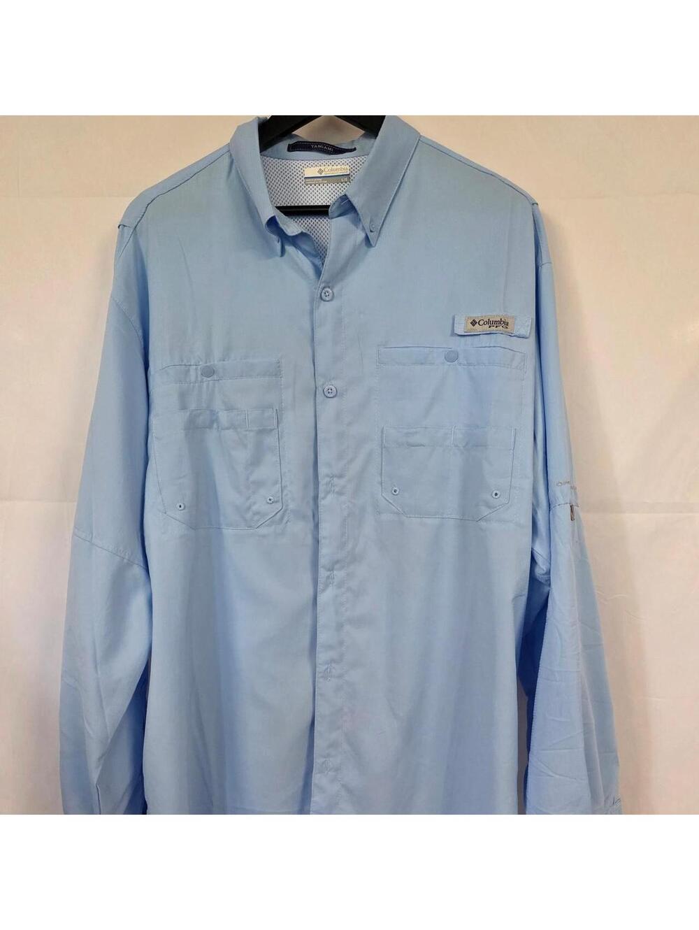 Columbia Sportswear Men's Blue Shirt